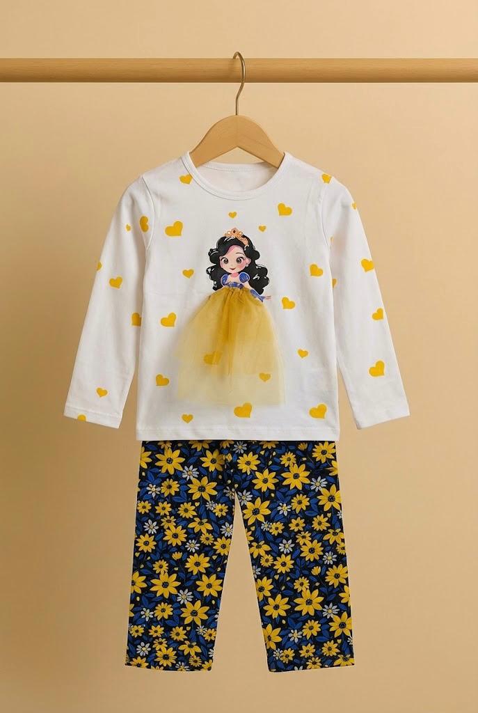 Sunshine Bloom Girls Co-Ord Set (Summers)