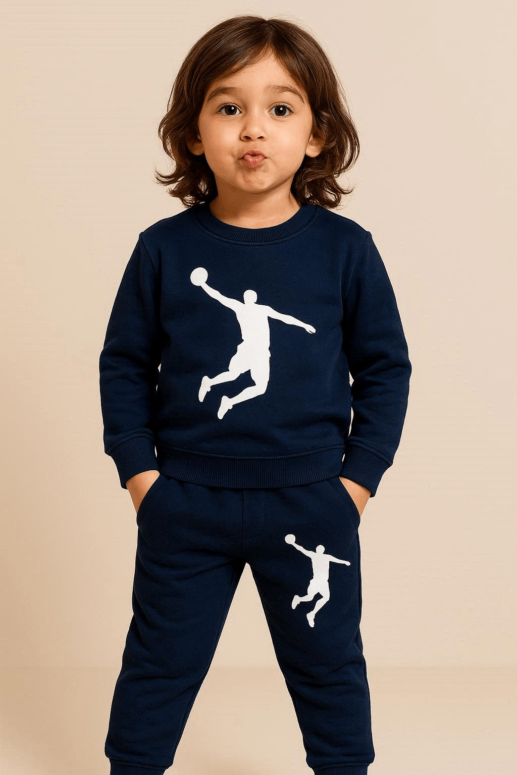 Winter Sports Tracksuit – Soft Fleece Set