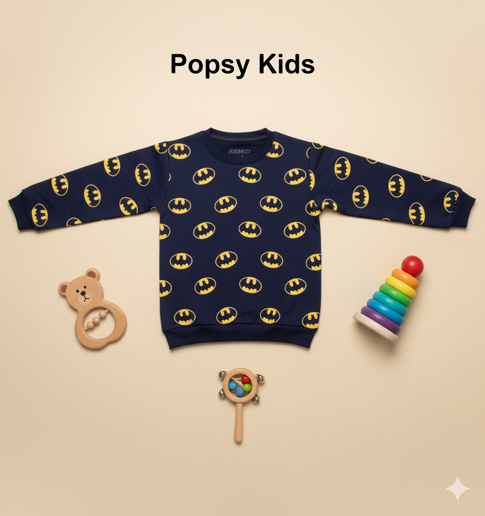 Unisex Winter Tracksuit - Batman (Navy Blue)