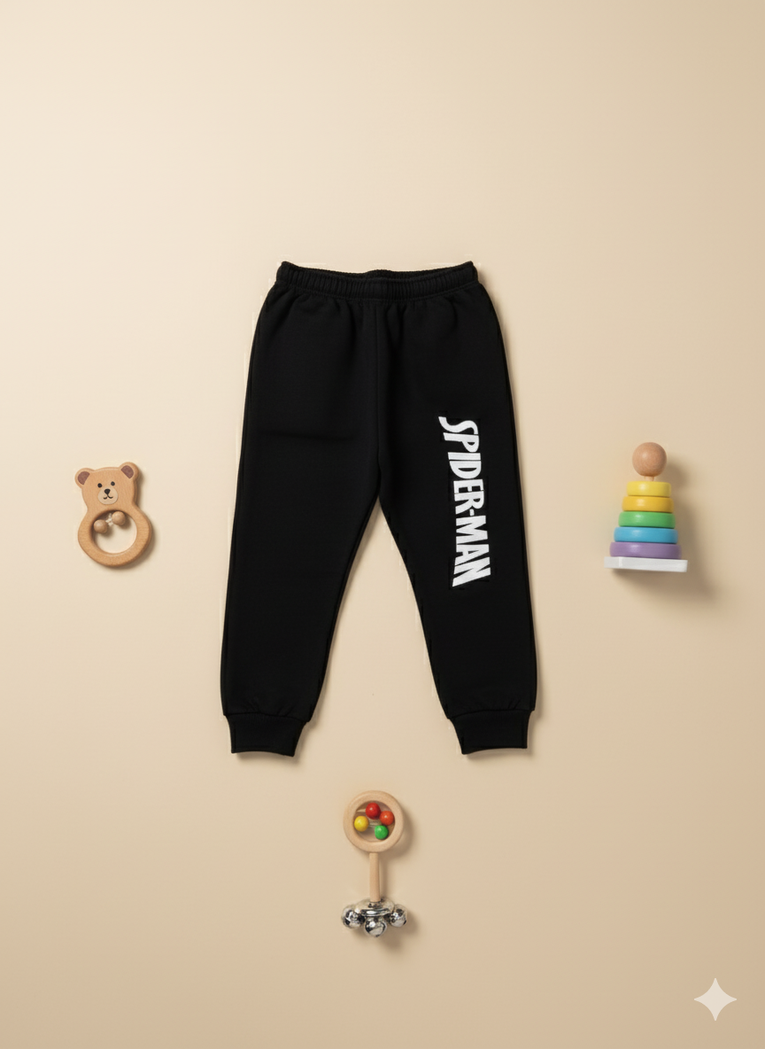 Unisex Winter Tracksuit - Spiderman  (Blue & Black)