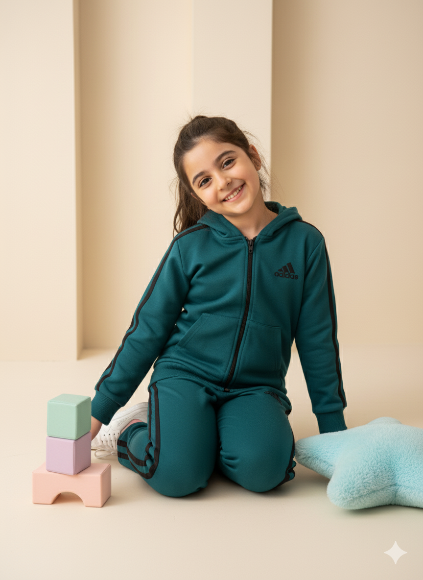 Adidas Tracksuit (Dark Green)