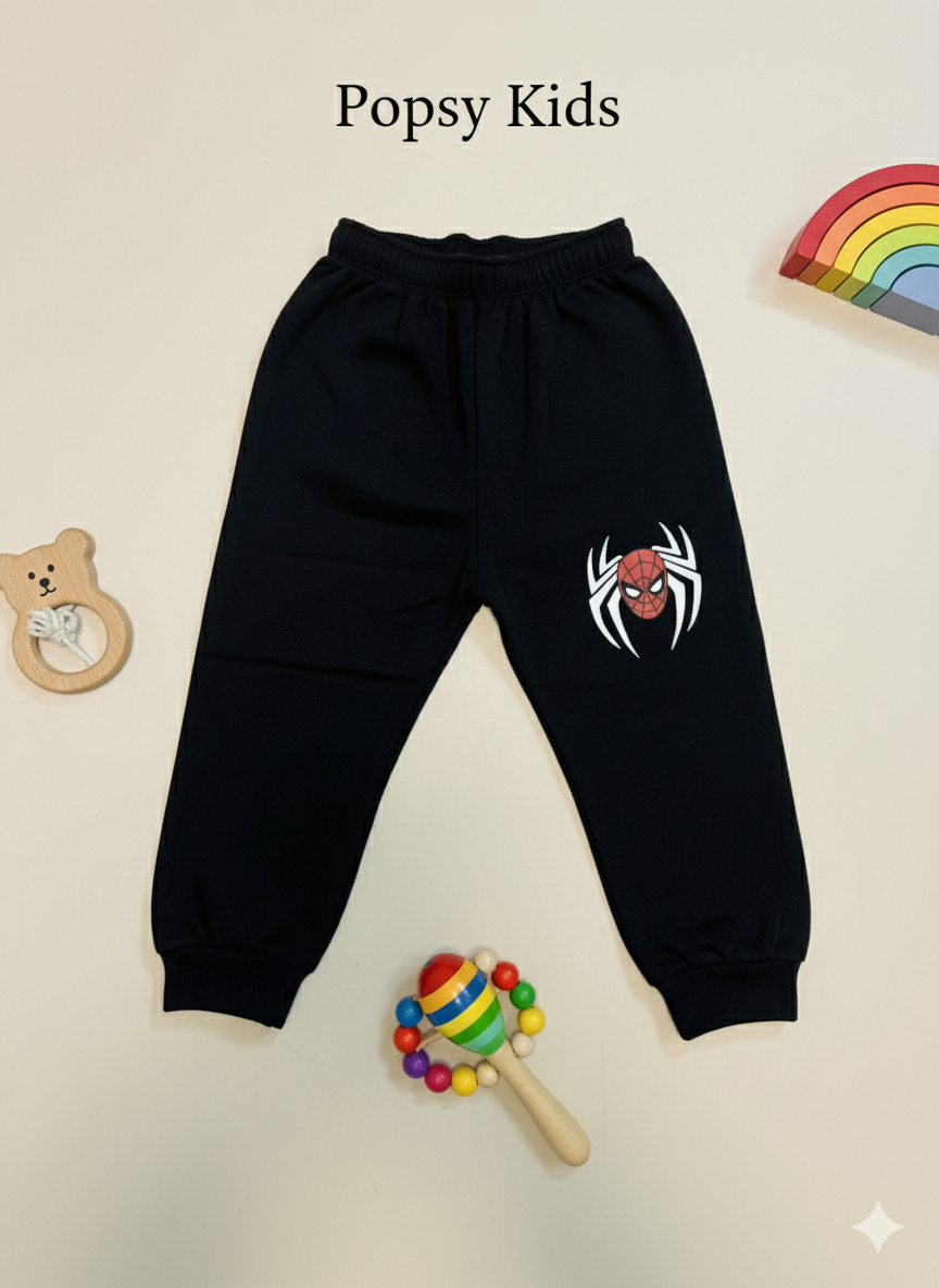 Unisex Winter Tracksuit - Spiderman (Green & Black)